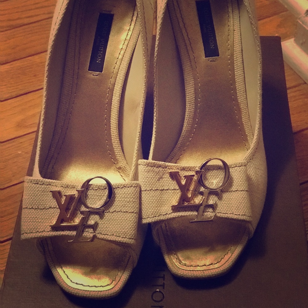 Louis Vuitton stiletto heels